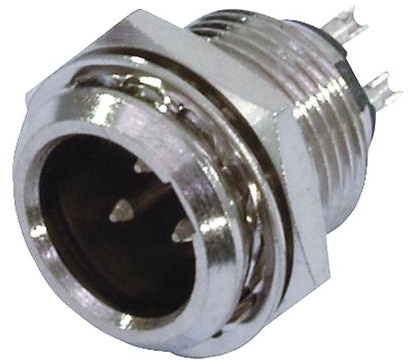 Omnitronic Mini XLR Mounting plug 3pin
