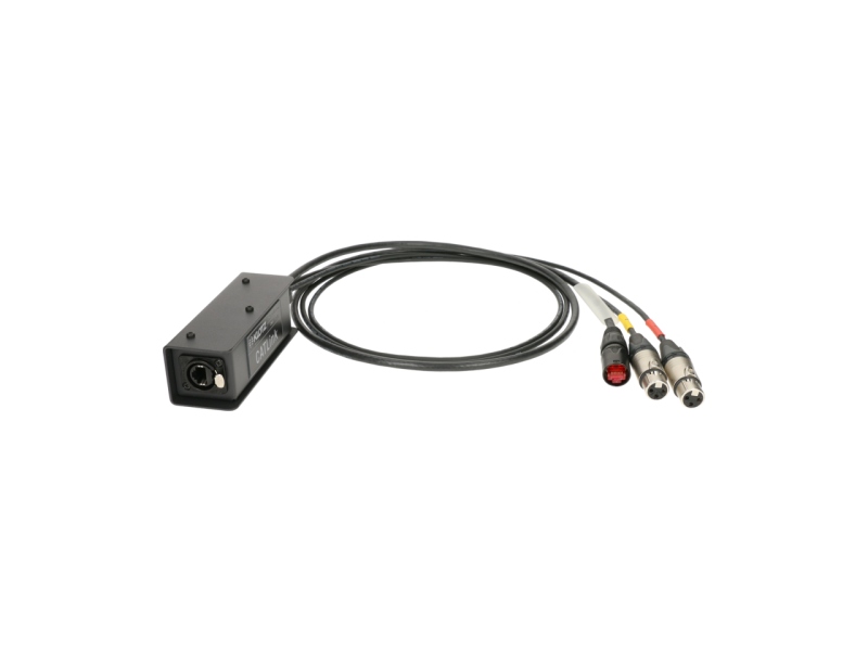 Klotz CATLink MINI 3-channel multicore adapteretherCON F - 2x XLR 3p F + etherCON