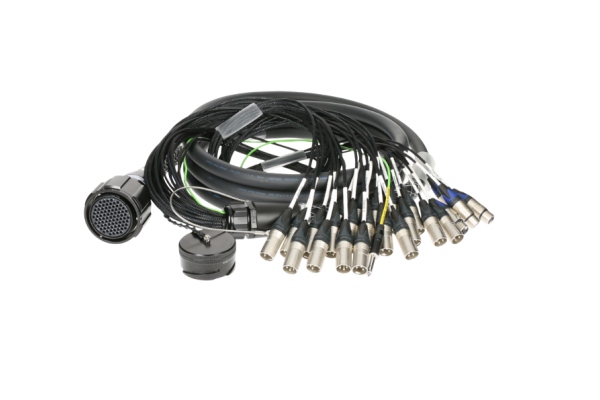 PolyLIVE - RMP 85p F - 20x XLR M / 4x XLR F24-channel PolyLIVE - analog fanout - PVC - Neutrik® - metal / Remke - 15 m