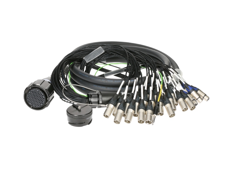 Klotz PolyLIVE - RMP 85p F - 20x XLR M / 4x XLR F24-channel PolyLIVE - analog fanout - PVC - Neutrik® - metal / Remke - 15 m