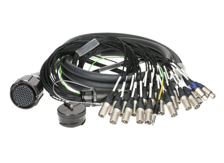 Klotz PolyLIVE - RMP 85p F - 20x XLR M / 4x XLR F24-channel PolyLIVE - analog fanout - PVC - Neutrik® - plastic / ZEP - 25 m