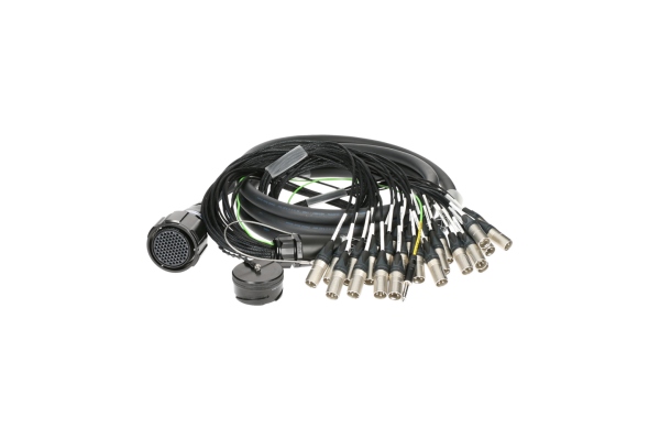 Klotz PolyLIVE - RMP 85p F - 24x XLR M24-channel - analog fanout - PVC - Neutrik® - metal / Remke - 10 m