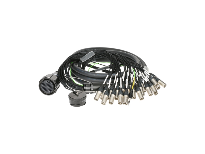 Klotz PolyLIVE - RMP 85p F - 24x XLR M24-channel - analog fanout - PVC - Neutrik® - plastic / ZEP - 10 m