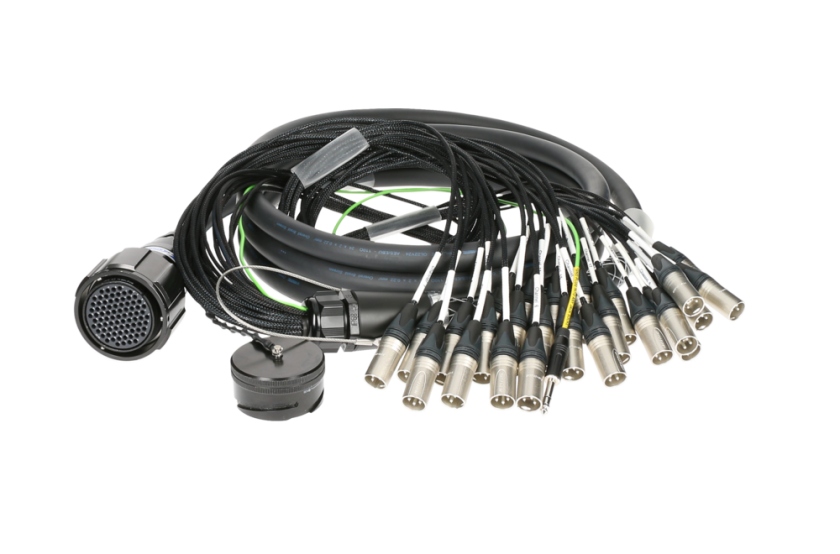 Klotz PolyLIVE - RMP 85p F - 24x XLR M24-channel - analog fanout - PVC - Neutrik® - plastic / ZEP - 3 m