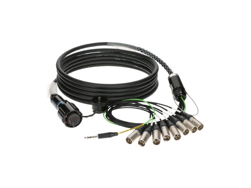 Klotz PolyLIVE - RMP 25p F - 8x XLR M8-channel - analog fanout - PVC - KLOTZ - 30 m