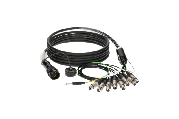 Klotz PolyLIVE - RMP 25p M - 8x XLR F8-channel - analog fanout - PVC - Neutrik® - 15 m