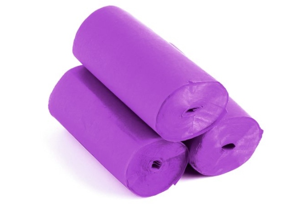 Slowfall Streamers 10mx5cm, purple, 10x Slowfall Streamers 10mx5cm, purple, 10x