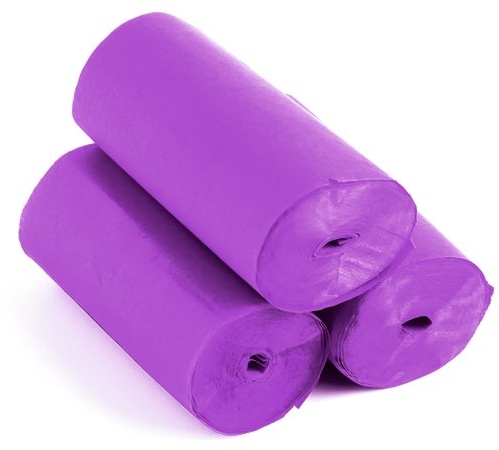 TCM FX Slowfall Streamers 10mx5cm, purple, 10x
