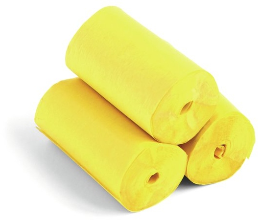 TCM FX Slowfall Streamers 10mx5cm, yellow, 10x