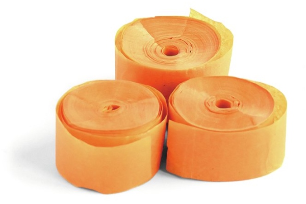 Slowfall Streamers 10mx1.5cm, orange, 32x