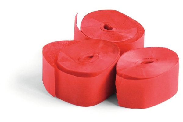 Slowfall Streamers 10mx1.5cm, red, 32x Slowfall Streamers 10mx1.5cm, red, 32x