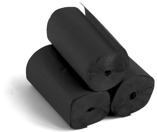 TCM FX Slowfall Streamers 10mx5cm, black, 10x