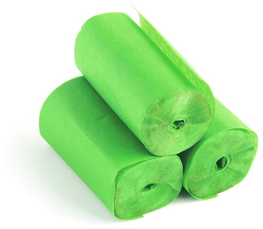 TCM FX Slowfall Streamers 10mx5cm, light green, 10x