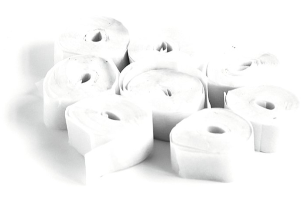 Slowfall Streamers 5mx0.85cm, white, 100x Slowfall Streamers 5mx0.85cm, white, 100x