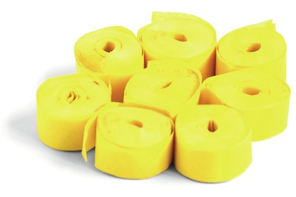 Slowfall Streamers 5mx0.85cm, yellow, 100x Slowfall Streamers 5mx0.85cm, yellow, 100x