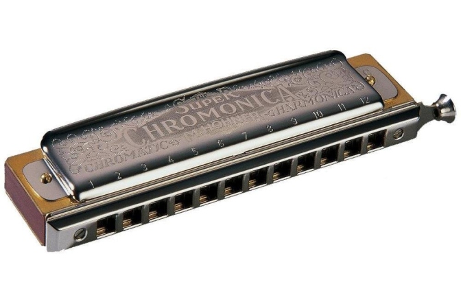 Muzicuta cromatica cu 12 gauri in Do Hohner Chromonica 64C