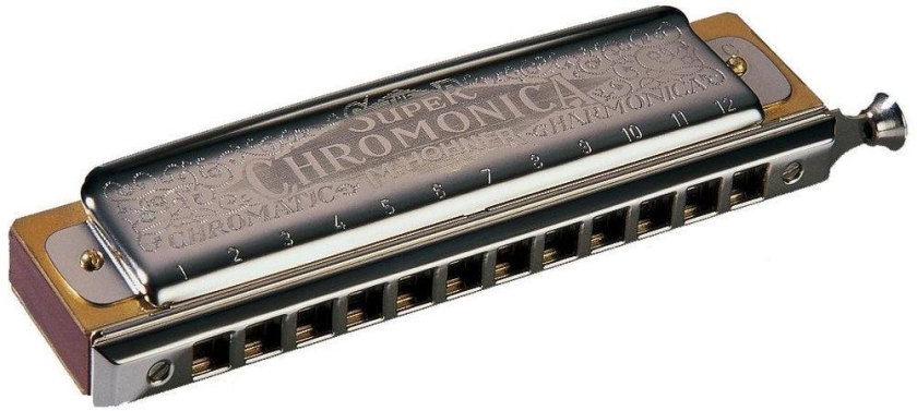 Muzicuta cromatica cu 12 gauri in Do Hohner Chromonica 64C