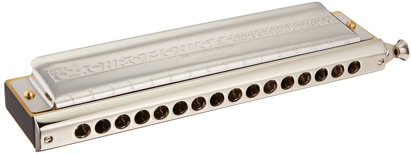 Muzicuta cromatica cu 10 gauri in Do major, Hohner Chromonica 64C