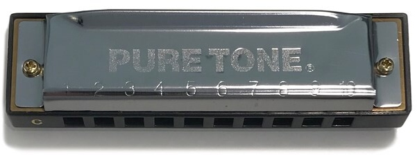 Pure Tone Harmonica 10 Hole in C