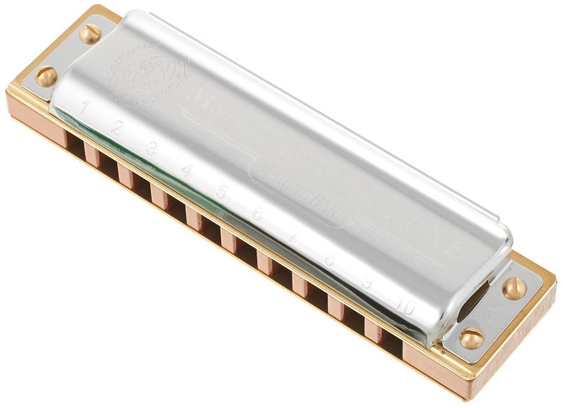 Muzicuta in Do major (C major) Hohner Marine Band Deluxe C