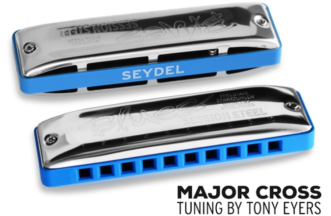 Muzicuță în MI grav Seydel SESSION STEEL- Major Cross Tuning LE