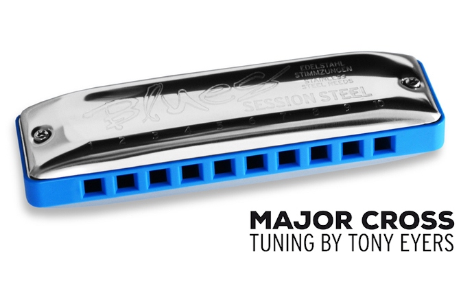 Muzicuță în Sol  Seydel SESSION STEEL - Major Cross Tuning G