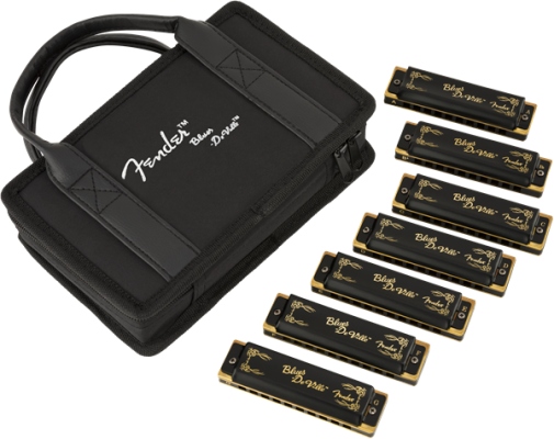 Fender Blues DeVille Harmonica 7 Pack Case