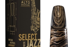 Muştiuc Saxofon Alto Daddario Woodwinds Select Jazz Alto Sax Marble 6M