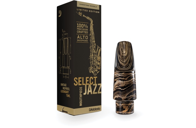 Muştiuc Saxofon Alto Daddario Woodwinds Select Jazz Alto Sax Marble 6M
