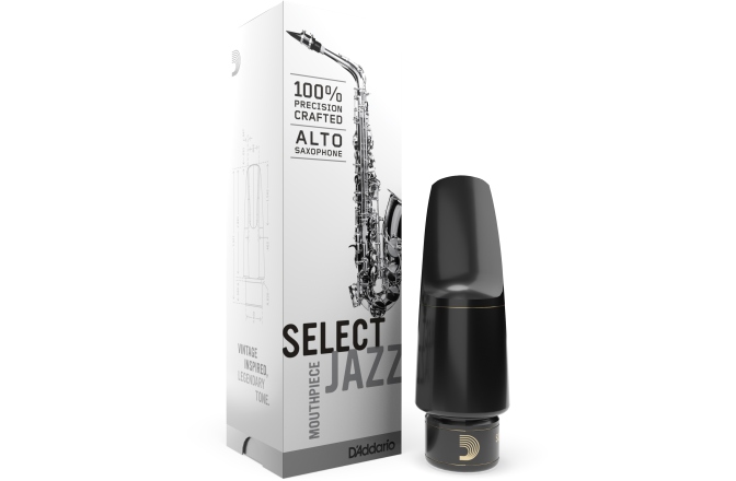 Muştiuc Saxofon Alto Daddario Woodwinds Select Jazz Mouthpieces Alto Saxophone D8M