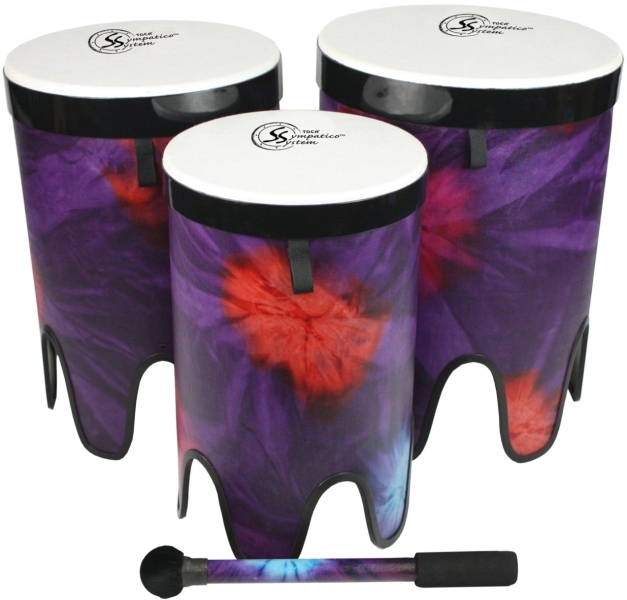 Toca Nesting Drums Tom Tom Freestyle II 3 buc set Woodstock Purple