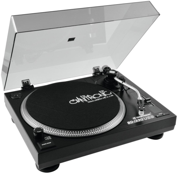Omnitronic OMNITRONIC BD-1320 Turntable Black