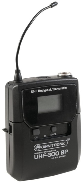 Omnitronic UHF-300 Bodypack 823-832/863-865MHz