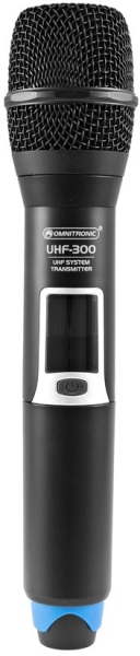 Omnitronic UHF-300 Handheld Microphone 823-832/863-865MHz