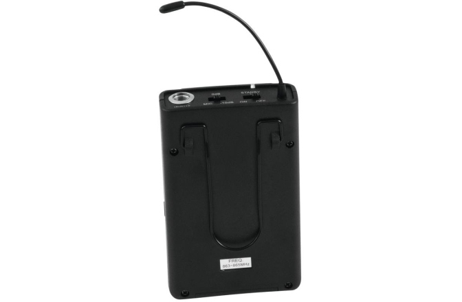 Pachet Bodypack + Headset Omnitronic WAMS-10BT Bodypack with Headset