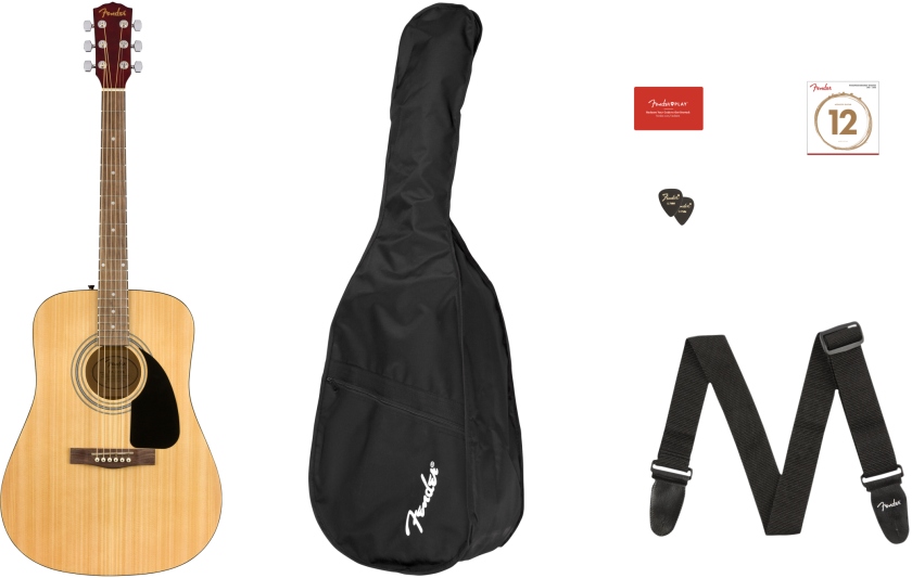 Fender FA-115 Dreadnought Pack Natural