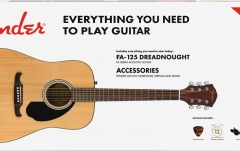 Pachet Chitară Dreadnought Fender FA-125 Dreadnought Acoustic Pack Limited Edition