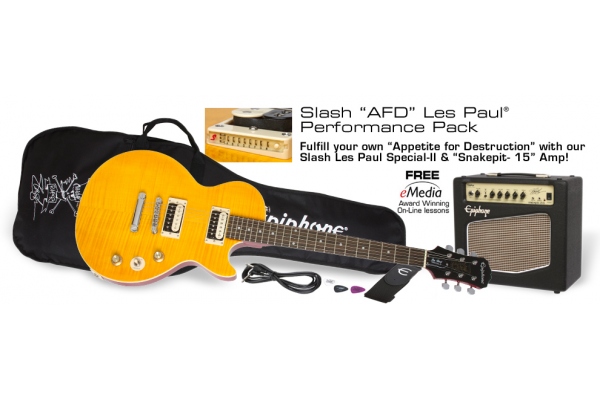 Epiphone Slash AFD Les Paul Performance Pack