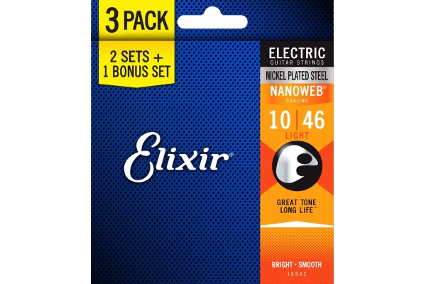 3Pack Nanoweb Electric 10-46