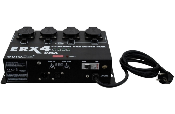 Pachet de comutatoare Eurolite ERX-4 DMX Switch Pack