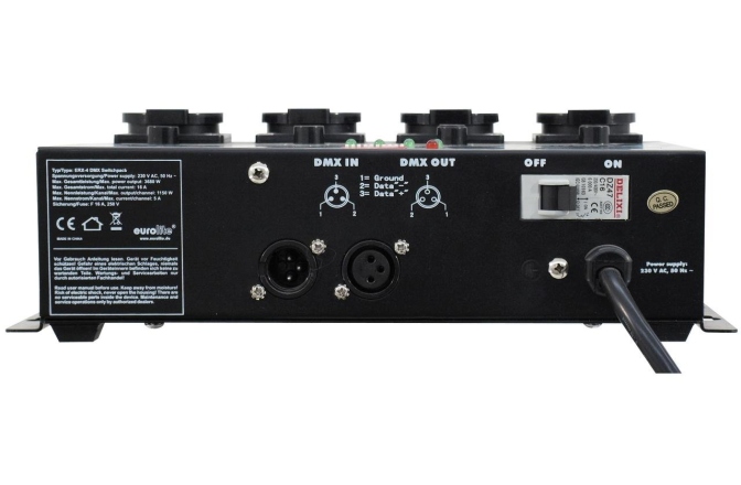 Pachet de comutatoare Eurolite ERX-4 DMX Switch Pack