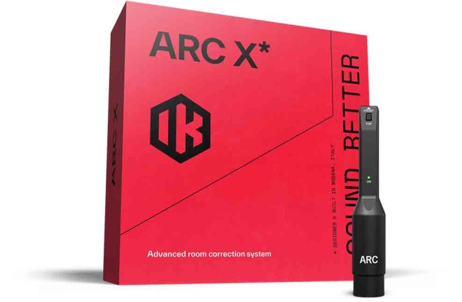 Pachet de corecție audio  IK Multimedia ARC X Software + Measurement Mic