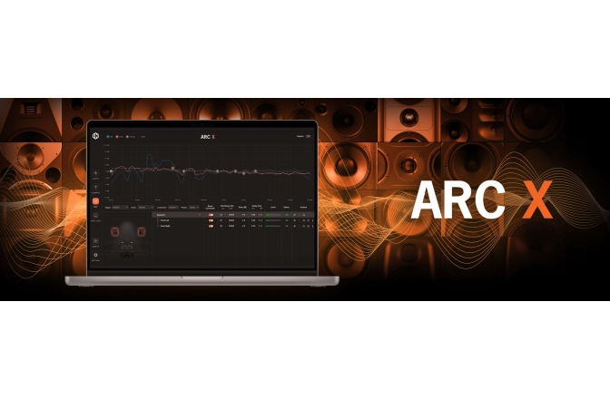 Pachet de corecție audio  IK Multimedia ARC X Software + Measurement Mic