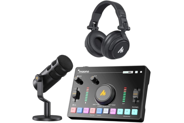 maono Podcast Pack AMC2 NEO & PD100 & MH601