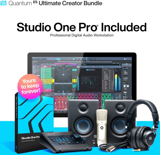 Presonus Quantum ES 2 Ultimate Bundle