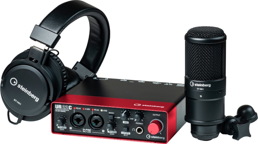 Steinberg UR22C Red Recording Pack