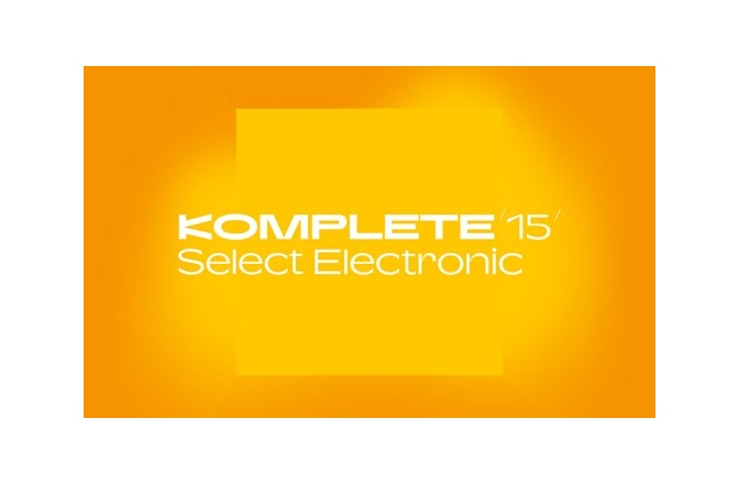 Pachet de instrumente virtuale  Native Instruments Komplete 15 Select Electronic