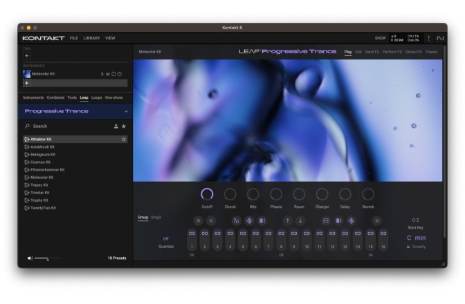 Pachet de instrumente virtuale  Native Instruments Kontakt 8 Update