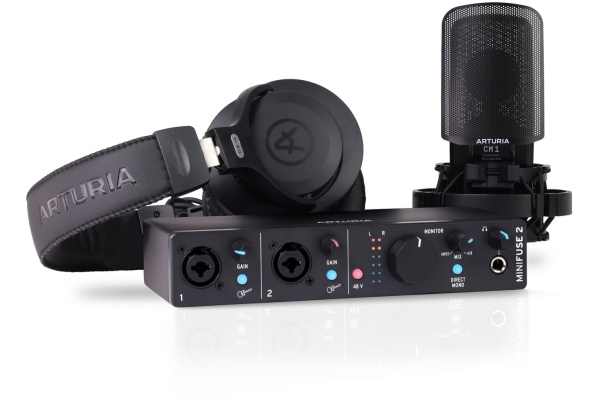 Arturia MiniFuse Recording Pack Black