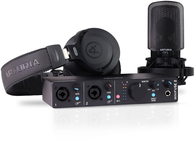 Arturia MiniFuse Recording Pack Black